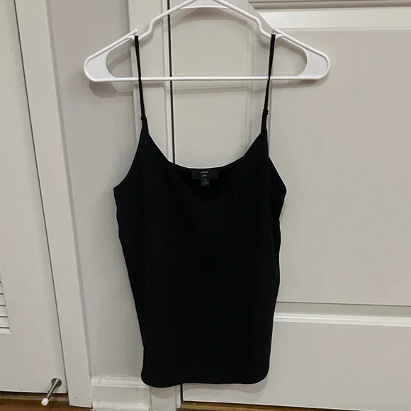 J. Crew Elegant Black Camisole - Picture 1 of 3